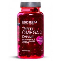 Trippel Omega-3 Kvinne (120капс)