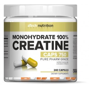 Creatine monohydrate 750мг (240капс)